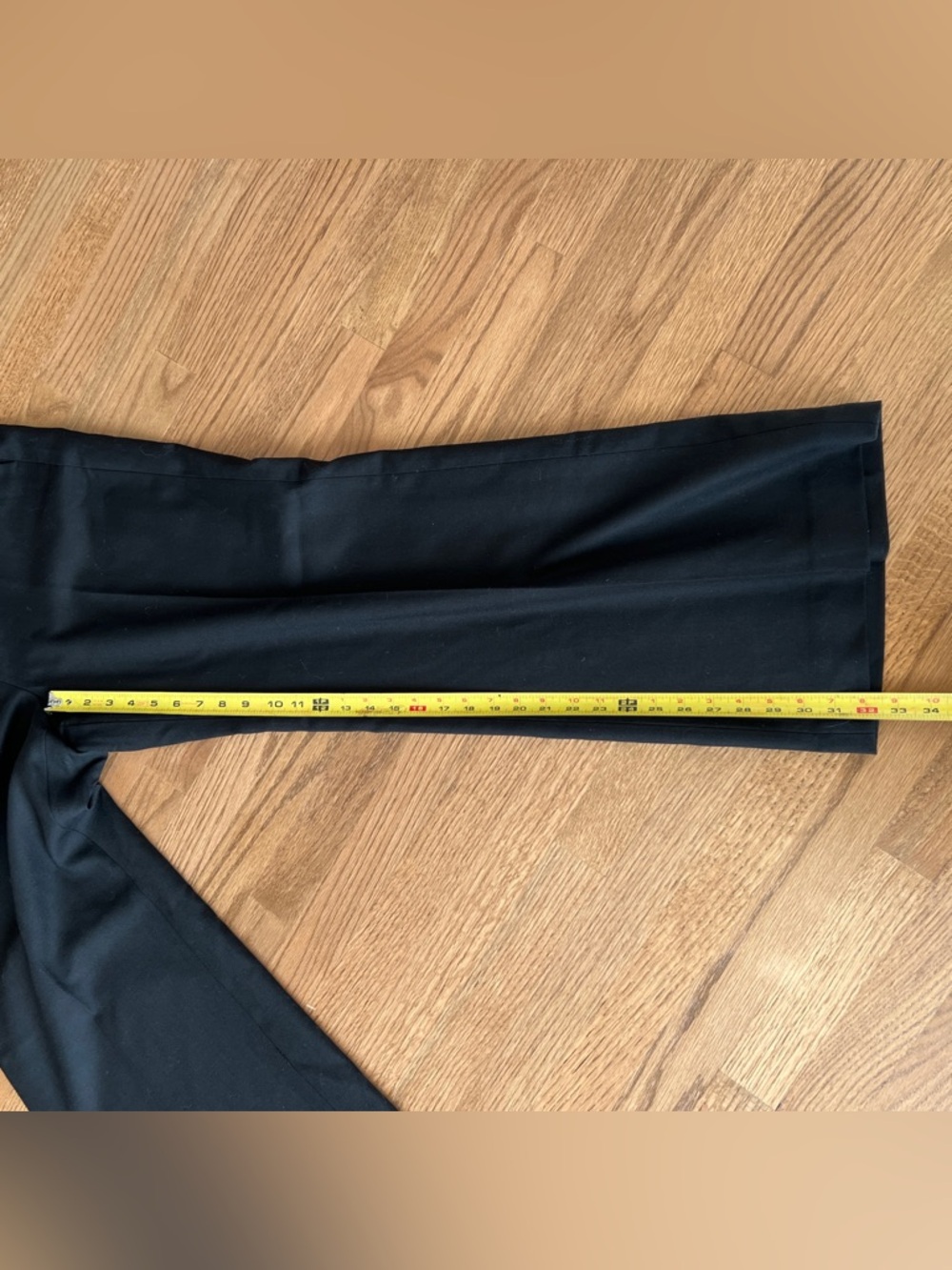 NWT J. Crew Carolina Black Dress Pants Wide Legged Sz 14 - Picture 8 of 10